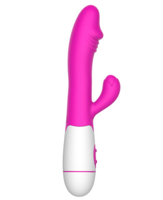 Vibromasseur rabbit rose avec gland 30 programmes 
